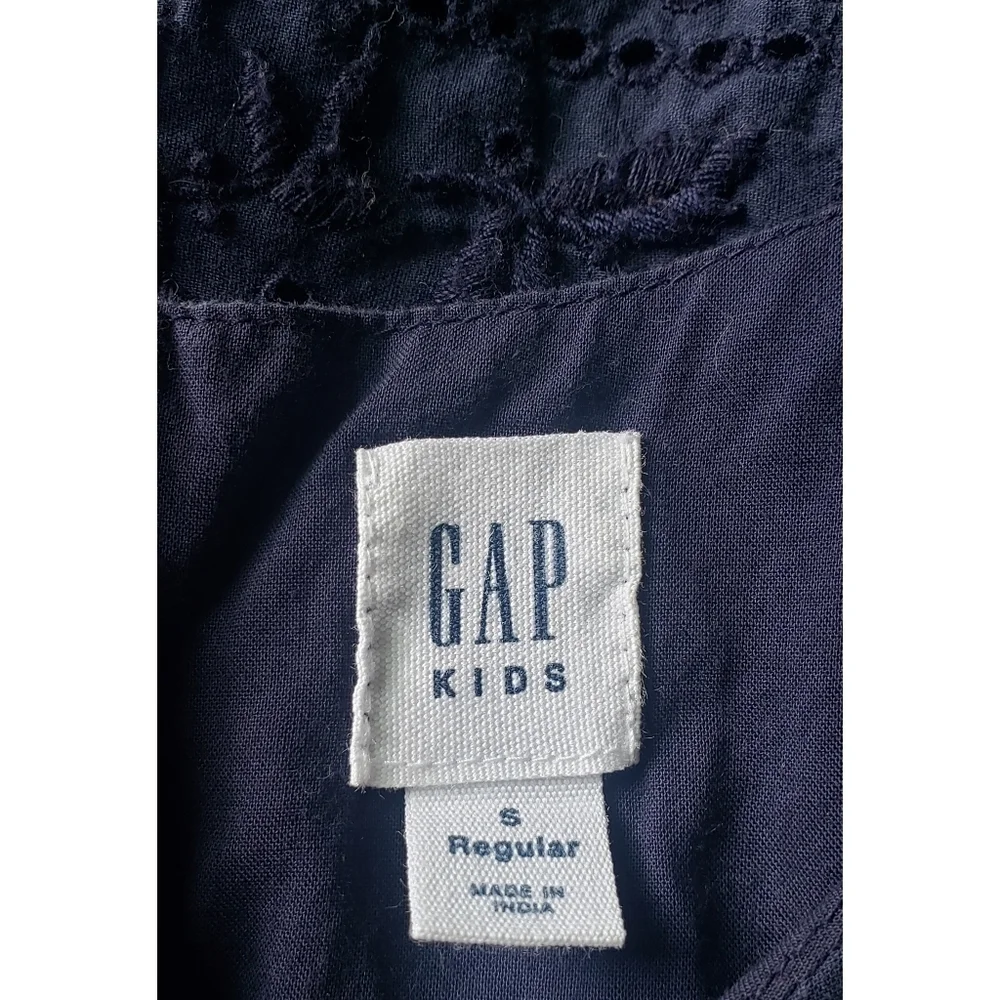 45. 2/$20 Gap Girls dress with eyelet trim